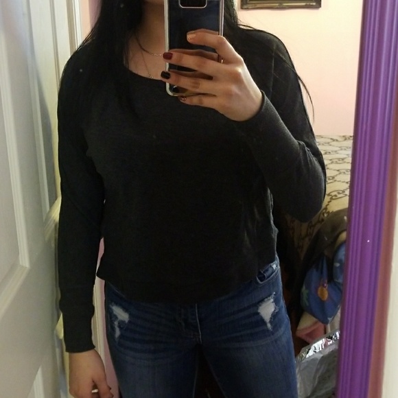 Victoria's Secret Cropped Sweatshirt - Picture 4 of 4